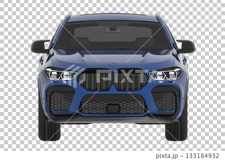 car isolated on transparent background, 3d illustration, cg render car isolated on transparent background, 3d illustration, cg render 133184932