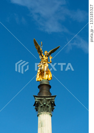 Angel of Peace Friedensengel Monument. Munich, Bavaria, Germany 133185327
