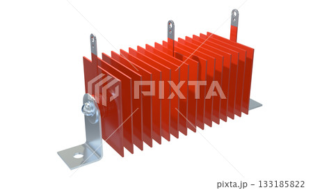 レトロ電子部品シリーズ（セレン整流器）交流を直流に変換する部品のPNG画像 133185822