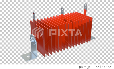 レトロ電子部品シリーズ（セレン整流器）交流を直流に変換する部品のPNG画像 133185822