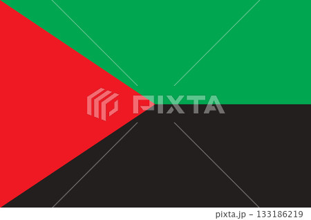 flag of Martinique. National Martinique flag on fabric surface. Island country flag of Martinique. National Martinique flag on fabric surface. Island country 133186219