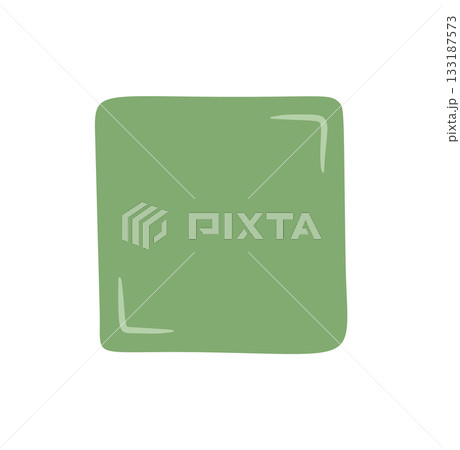 Hand drawn organic quote frame in green with square shape. Blank card design as a doodle textbox background. Message rectangle for creative note or stylish card concept. Hand drawn organic quote frame in green with square shape. Blank card design as a doodle textbox background. Message rectangle for creative note or stylish card concept. 133187573