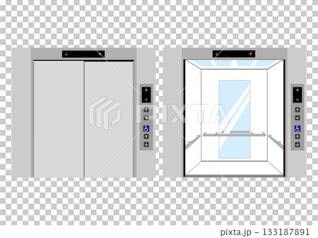 エレベーター乗り場 133187891