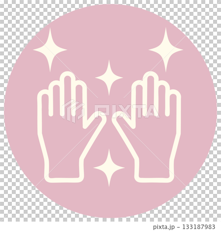 乾淨的雙手粉紅色 乾淨的雙手粉紅色 133187983