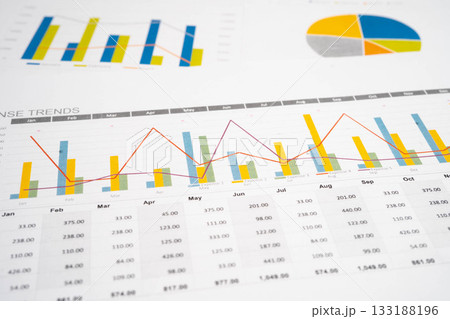 Graphs paper. Financial development, Banking Account, Statistic, Investment Analytic research data economy. Graphs paper. Financial development, Banking Account, Statistic, Investment Analytic research data economy. 133188196