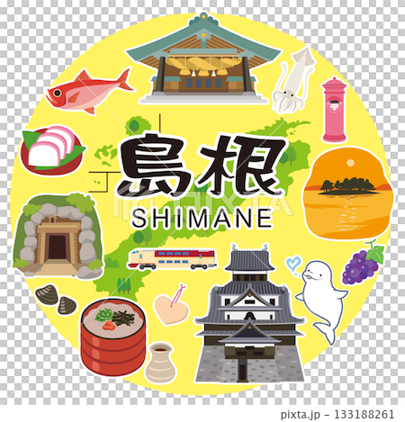 島根縣旅遊圖片圖標 133188261