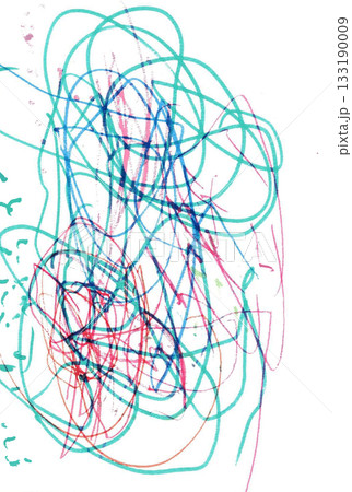 一歳十一か月の子どもの絵 研究・学習用 一歳十一か月の子どもの絵 研究・学習用 133190009
