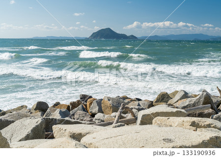 《愛知県》恋路ヶ浜のビーチ・渥美半島の先端 133190936
