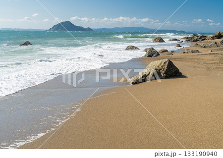 《愛知県》恋路ヶ浜のビーチ・渥美半島の先端 133190940