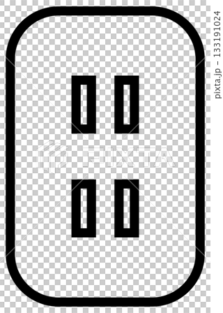 電源插座扁平圖示 電源插座扁平圖示 133191024