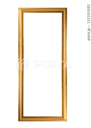Vintage Wooden frame isolated on white background Vintage Wooden frame isolated on white background 133191082