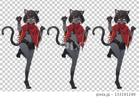 黑貓怪物女孩 133191199