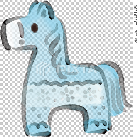 New Year 2026, Year of the Horse, Zodiac, Horse, Nordic-style motif, Watercolor, Hand-drawn, New Year's card design, Illustration material New Year 2026, Year of the Horse, Zodiac, Horse, Nordic-style motif, Watercolor, Hand-drawn, New Year's card design, Illustration material 133191299