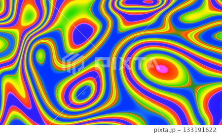 Hypnotics colorful waves effect background 133191622