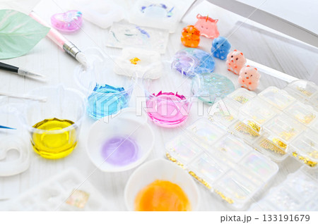 レジン作りのイメージ レジン作りのイメージ 133191679