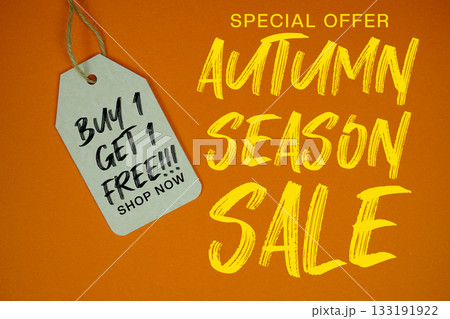 Autumn Sale Special offer with Price tag Buy 1 Get 1 Free!!! Shop Now 133191922