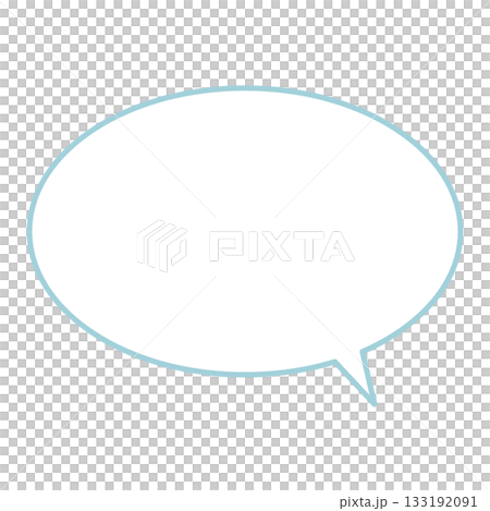 橢圓形對話框 橢圓形對話框 133192091