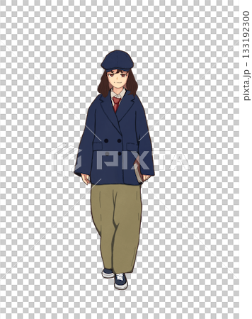 Female portrait, autumn/winter outfit Female portrait, autumn/winter outfit 133192300