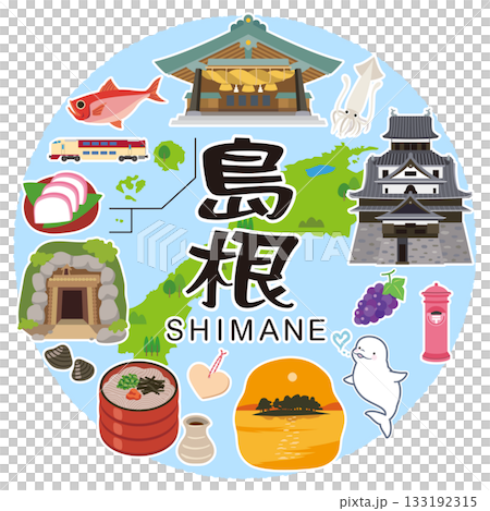 Shimane Prefecture Tourism Image Icon 133192315