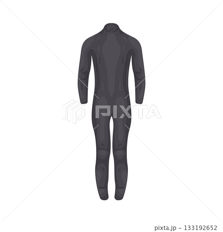 Illustration of wetsuit 133192652
