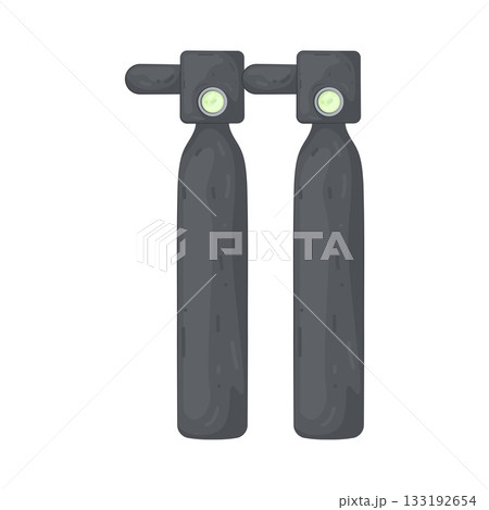 Illustration of oxygen tank 133192654