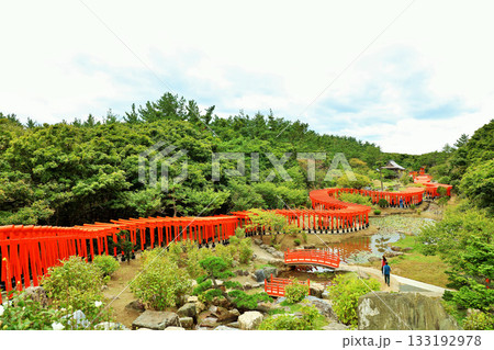 青森県 高山稲荷神社の千本鳥居 青森県 高山稲荷神社の千本鳥居 133192978
