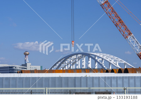 夢洲　夢舞大橋 133193188