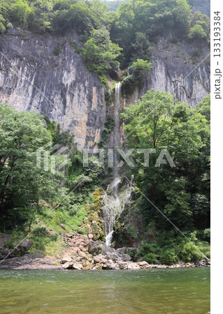 岡山県新見市井倉 井倉峡の滝 岡山県新見市井倉 井倉峡の滝 133193384
