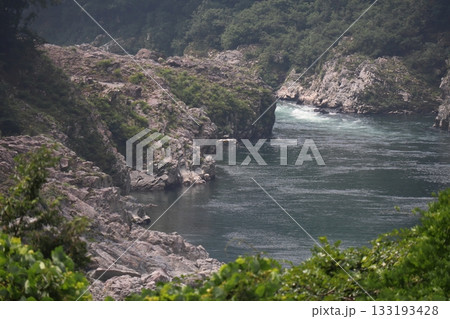 徳島県三好市　小歩危峡 133193428