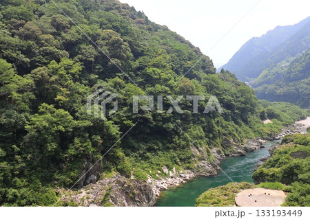 徳島県三好市　大歩危峡 133193449