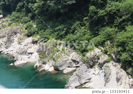 徳島県三好市 大歩危峡 徳島県三好市 大歩危峡 133193451