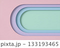パステルカラーの楕円が重なる優しい抽象背景 133193465