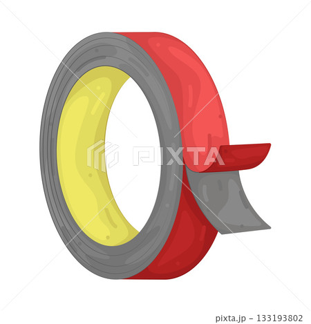 Illustration of adhesive tape Illustration of adhesive tape 133193802