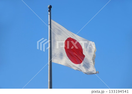 出雲大社・日本国旗（島根県・出雲市） 133194541