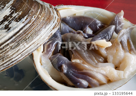 活北寄貝の刺身 133195644