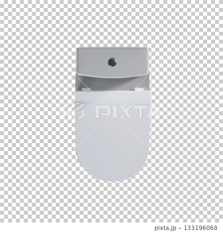 Lavatory pan isolated on a transparent background, bidet, 3D illustration, and CG render Lavatory pan isolated on a transparent background, bidet, 3D illustration, and CG render 133196068