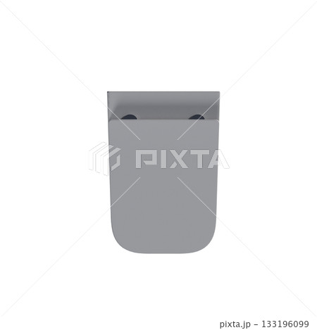 Lavatory pan isolated on a transparent background, bidet, 3D illustration, and CG render Lavatory pan isolated on a transparent background, bidet, 3D illustration, and CG render 133196099