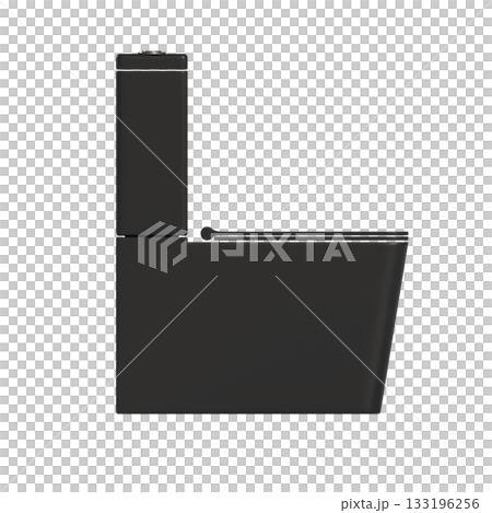 Lavatory pan isolated on a transparent background, bidet, 3D illustration, and CG render Lavatory pan isolated on a transparent background, bidet, 3D illustration, and CG render 133196256