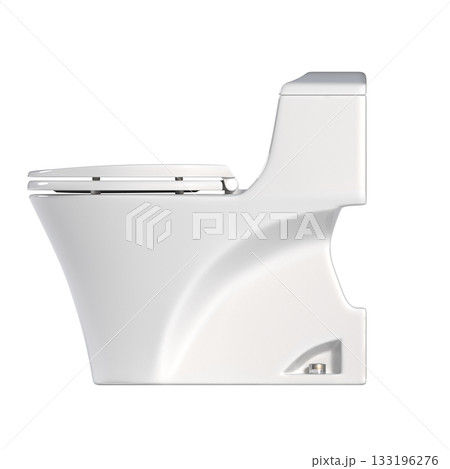 Lavatory pan isolated on a transparent background, bidet, 3D illustration, and CG render Lavatory pan isolated on a transparent background, bidet, 3D illustration, and CG render 133196276