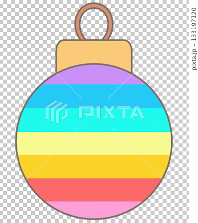Rainbow Christmas Ball ornament Rainbow Christmas Ball ornament 133197120