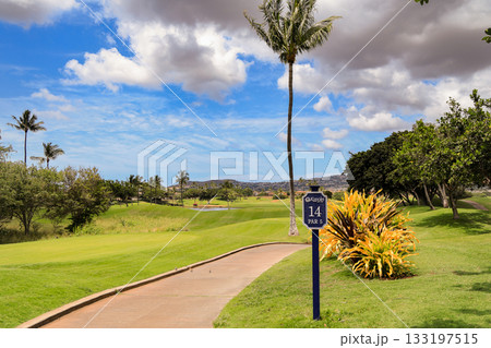 ハワイ(オアフ島)の休日(ゴルフライフ)カポレイNO14 ハワイ(オアフ島)の休日(ゴルフライフ)カポレイNO14 133197515