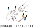 イラスト素材:ネイル・ネイルアート・マニュキア イラスト素材:ネイル・ネイルアート・マニュキア 133197711