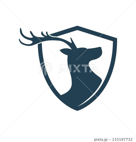 Deer logo icon design 133197732