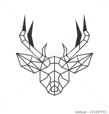 Deer logo icon design 133197733