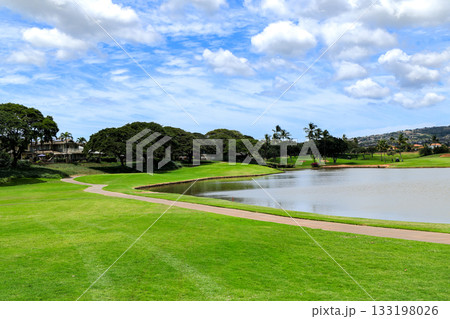 ハワイ（オアフ島）の休日（ゴルフライフ）カポレイNO15 133198026