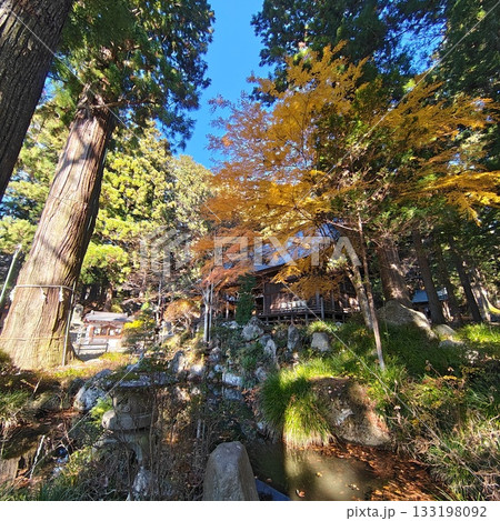 低山ハイク　冬　登山 133198092