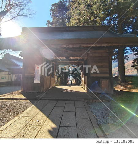低山ハイク　冬　登山 133198093