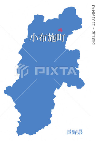 長野県　上高井郡小布施町　かみたかいぐんおぶせまち 133198443