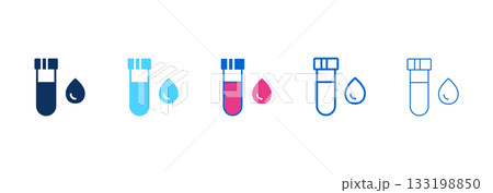 Minimalist Blood Test Tube Icons Set with Editable Stroke, Featuring Laboratory Tubes, Blood Drops, Diagnostic Samples, Healthcare Research, Medical BloodAnalysis, Science, and Examination. Thin Icon. Minimalist Blood Test Tube Icons Set with Editable Stroke, Featuring Laboratory Tubes, Blood Drops, Diagnostic Samples, Healthcare Research, Medical BloodAnalysis, Science, and Examination. Thin Icon. 133198850