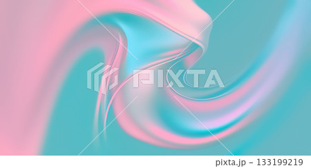 Soft pastel colors blend together to create a soothing abstract background that captures a calming aesthetic. 133199219
